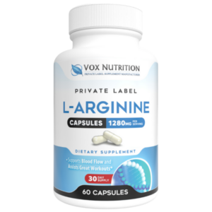 Private label L-Arginine sports nutrition supplement